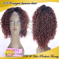 Preço de atacado Melhor Qualidade Afro Kinky Lace Front Wigs